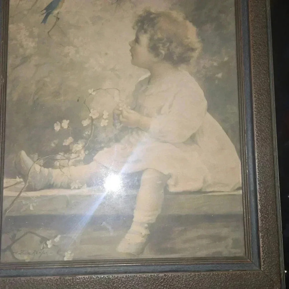 Random Vintage Vase Glassware Paintings/Pictures - Picture 4 of 5